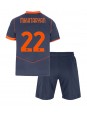 Billige Inter Milan Henrikh Mkhitaryan #22 Tredjedraktsett Barn 2025-26 Kortermet (+ Korte bukser)